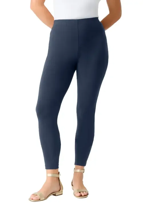Essential Stretch Ankle Length Pull on Legging