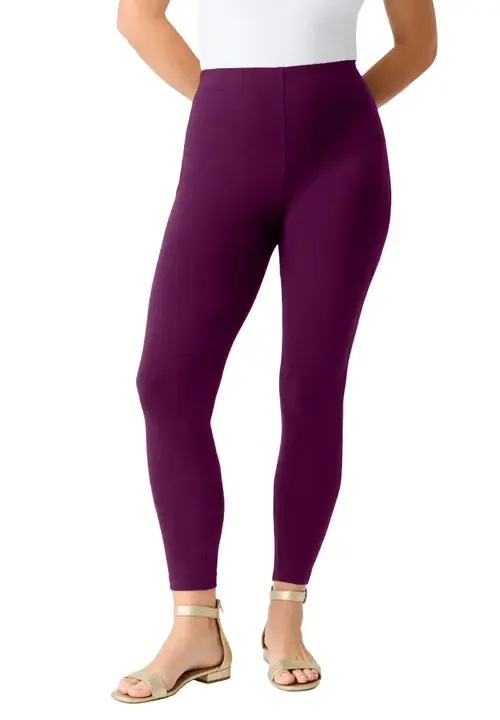 Essential Stretch Ankle Length Pull on Legging