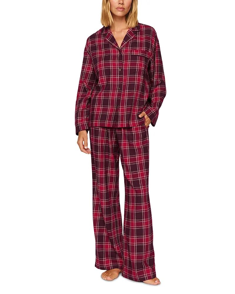 Flannel Long Pajama Set