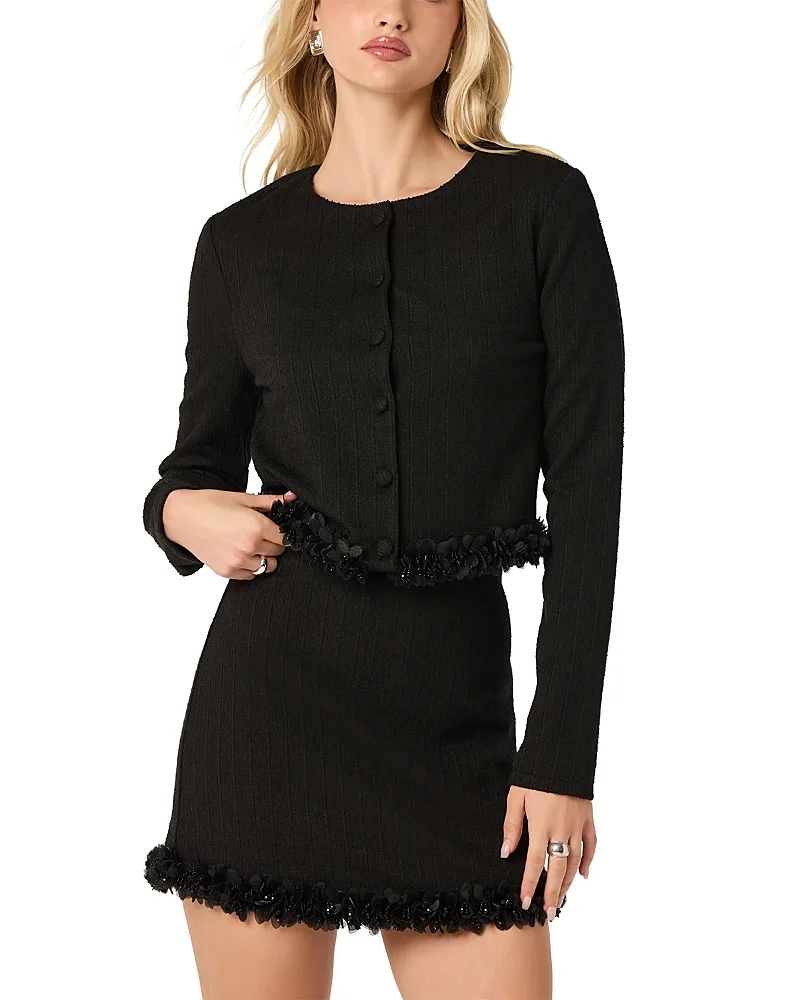 Claire 3D Trim Jacket by ASTR