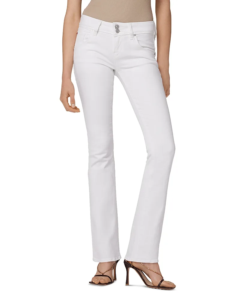 Beth Mid Rise Baby Bootcut Jeans by Hudson