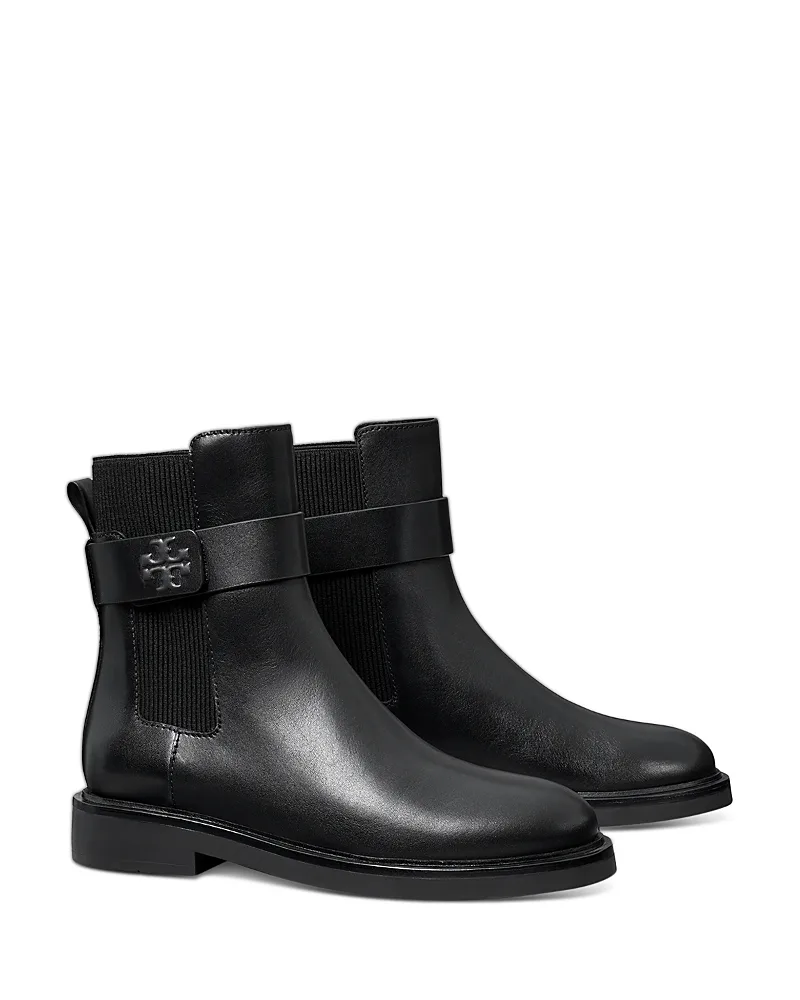 Double T Buckled Chelsea Boots by Tory Burch