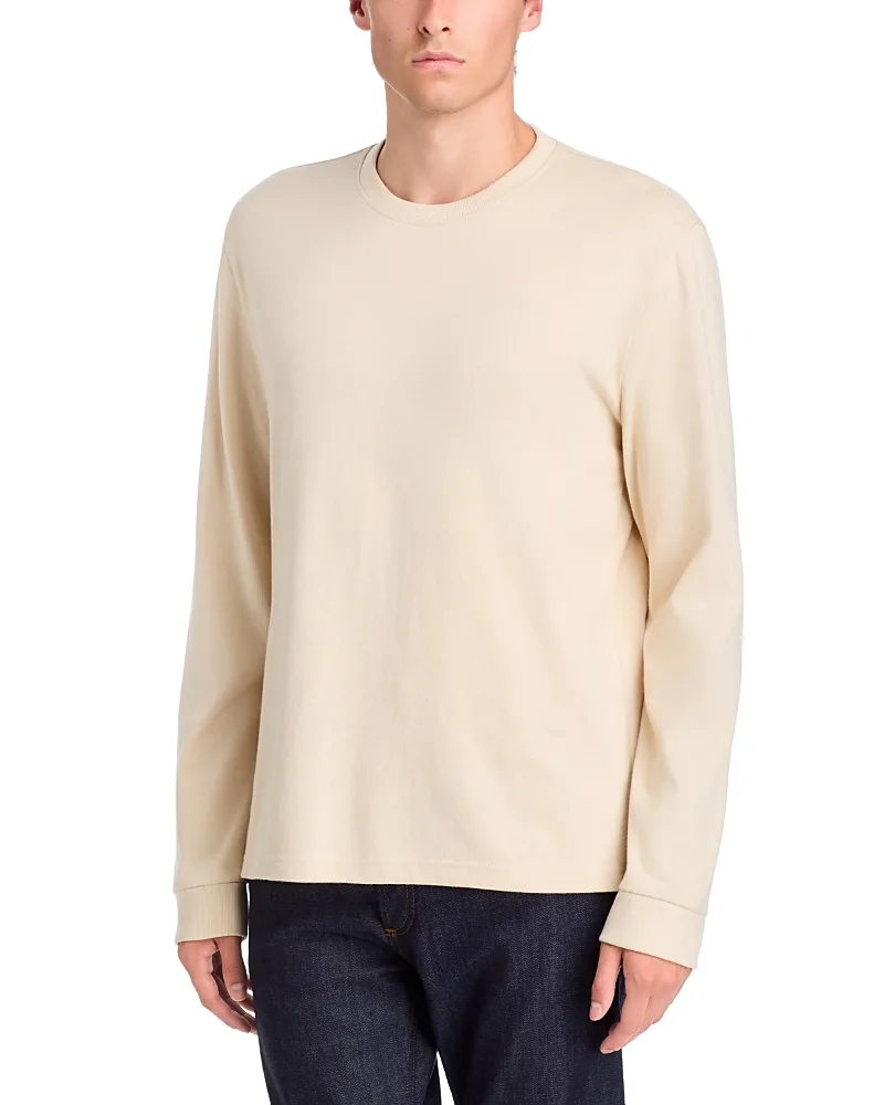 Norcross Boxy Long Sleeve Cotton Tee by PAIGE