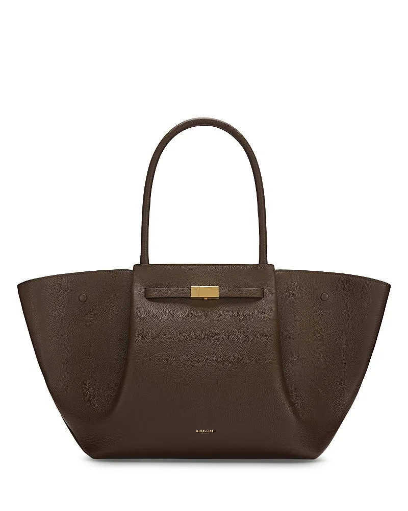 New York Leather Tote by Demellier