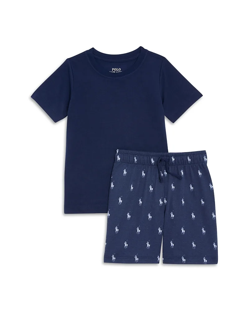 Jersey Tee & Shorts Pajama Set by Polo Ralph Lauren