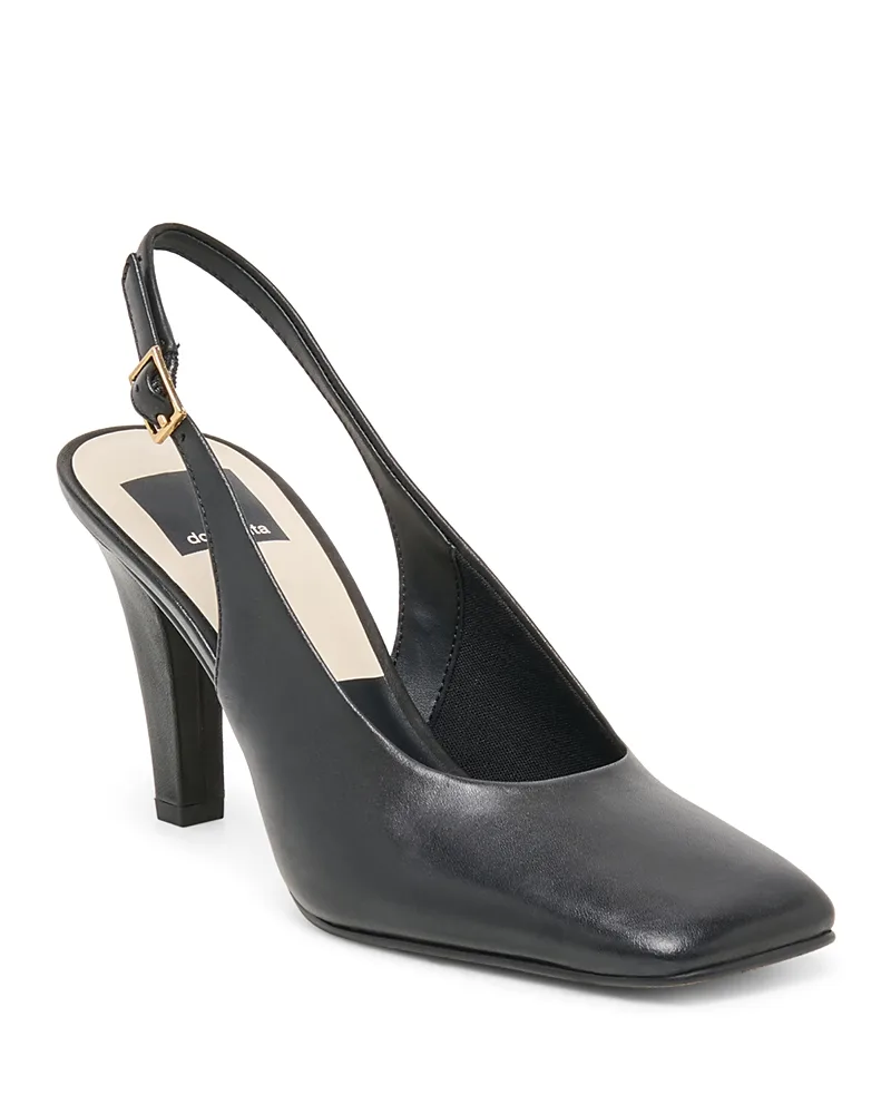Gessia Embossed Leather Slingback Pumps by Dolce Vita
