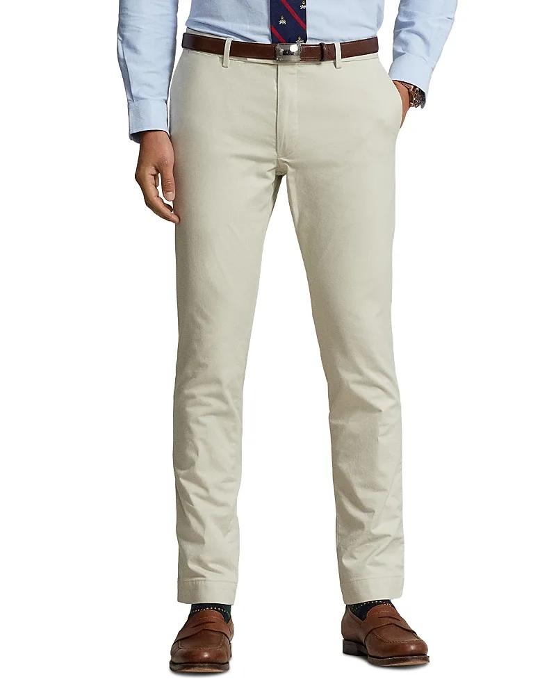 Greenwich Slim Fit Stretch Chino Pants by Polo Ralph Lauren