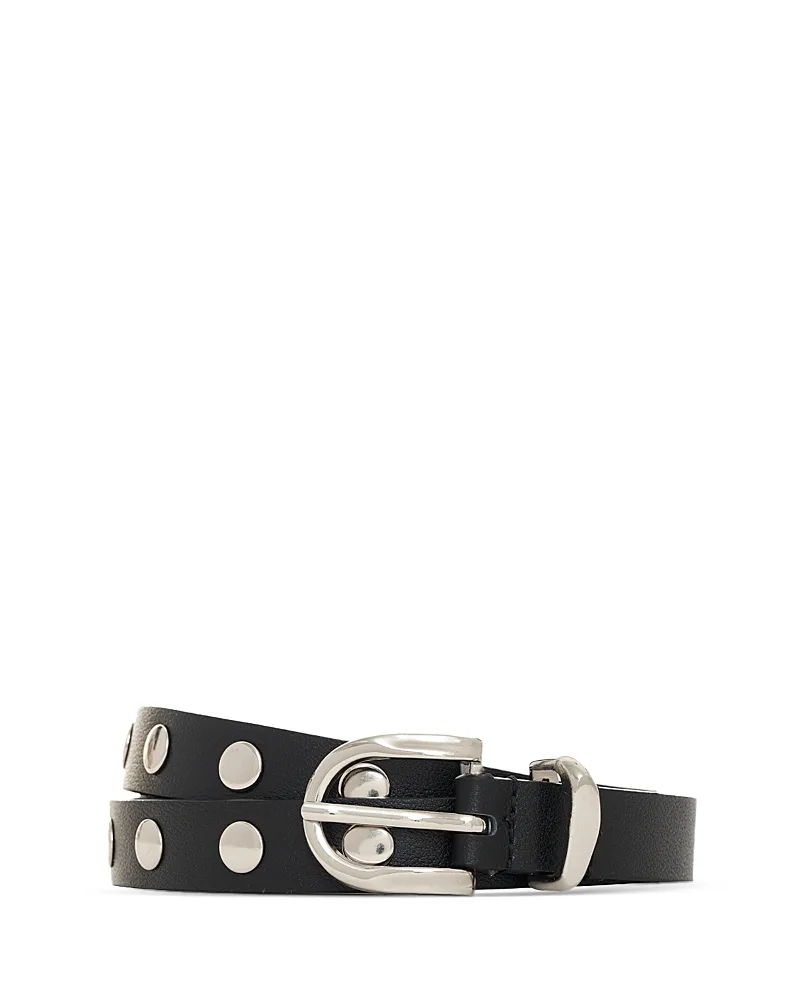 All Day Studded Leather Belt