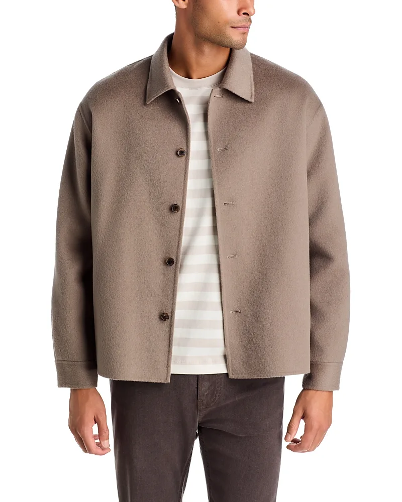 Double Face Shirt Jacket by FRAME