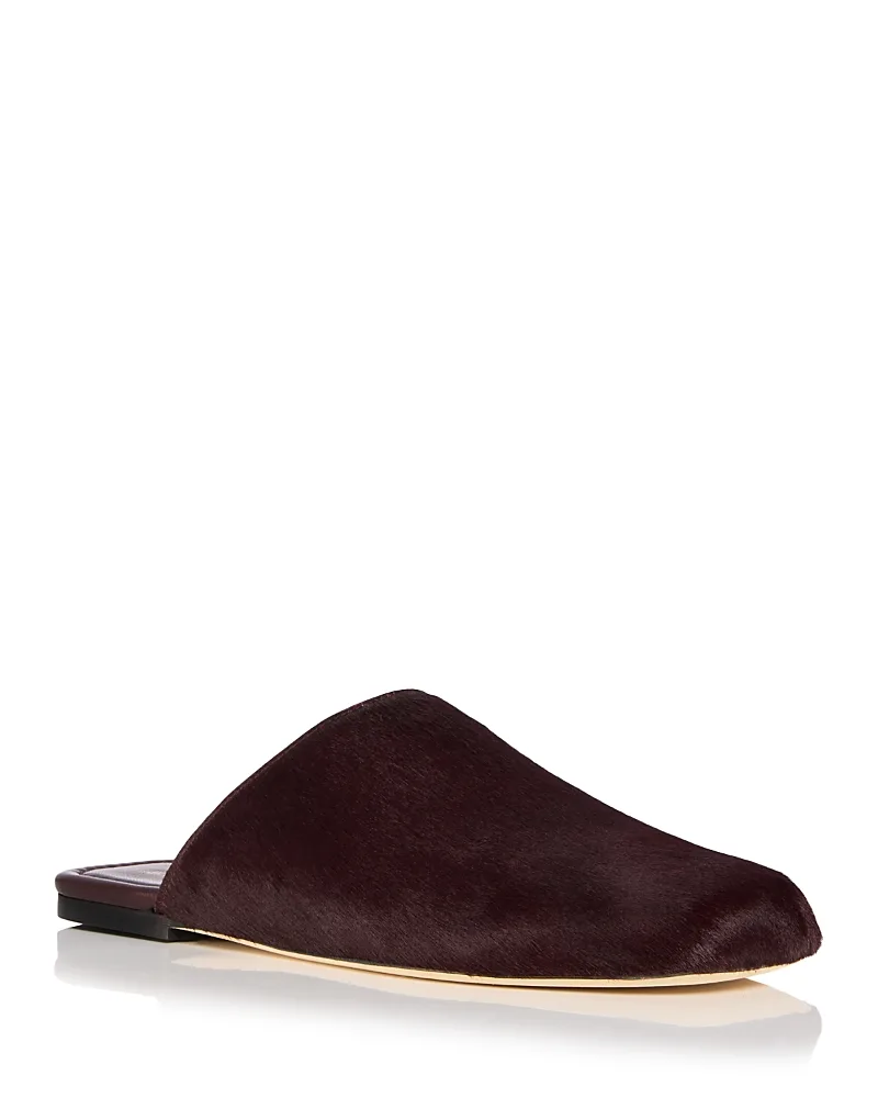 Tiff Calf Hair Mules by Stuart Weitzman