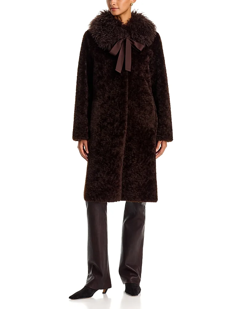 Miranda Faux Fur Coat by Kobi Halperin