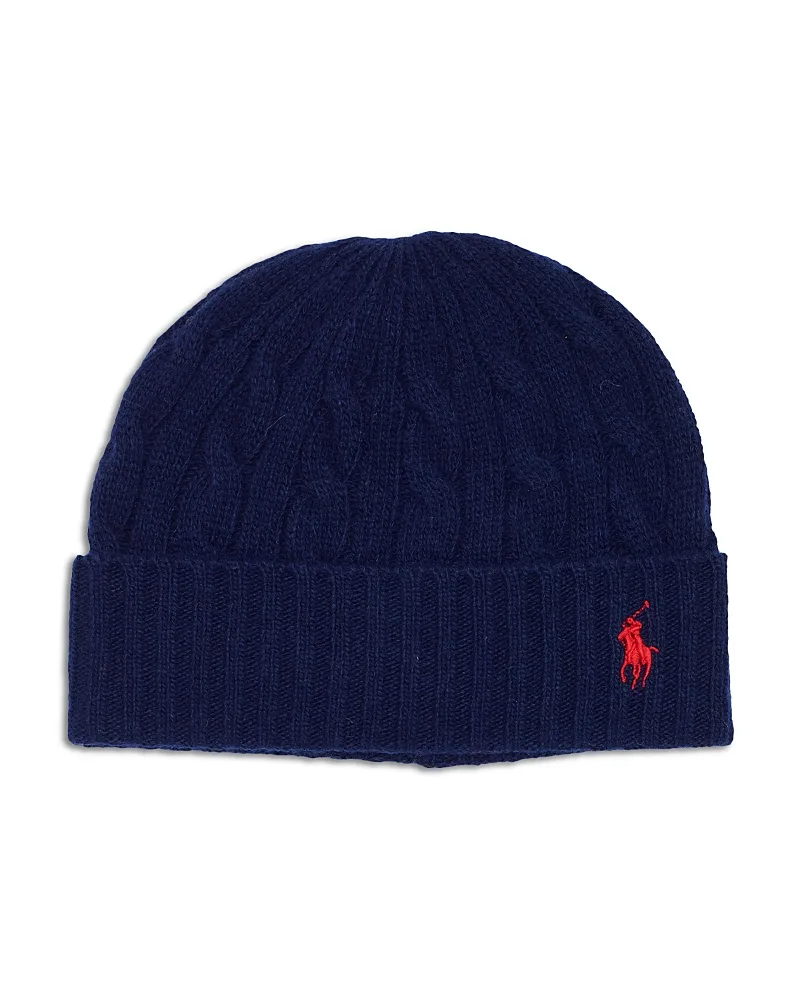 Classic Cable Knit Beanie by Polo Ralph Lauren