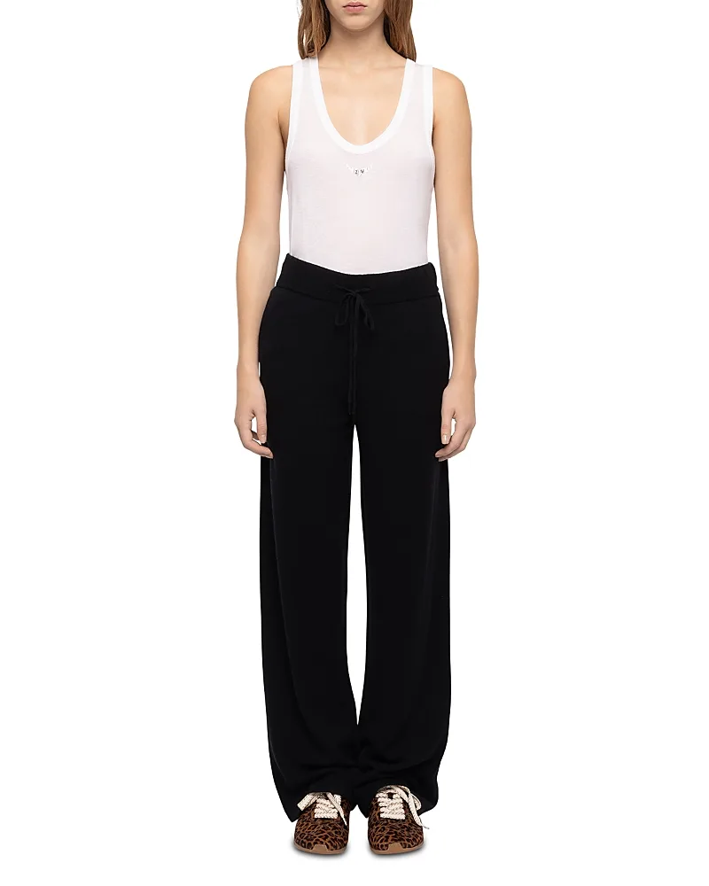 Parraz Lc Zv Wool & Cashmere Drawstring Pants by Zadig & Voltaire