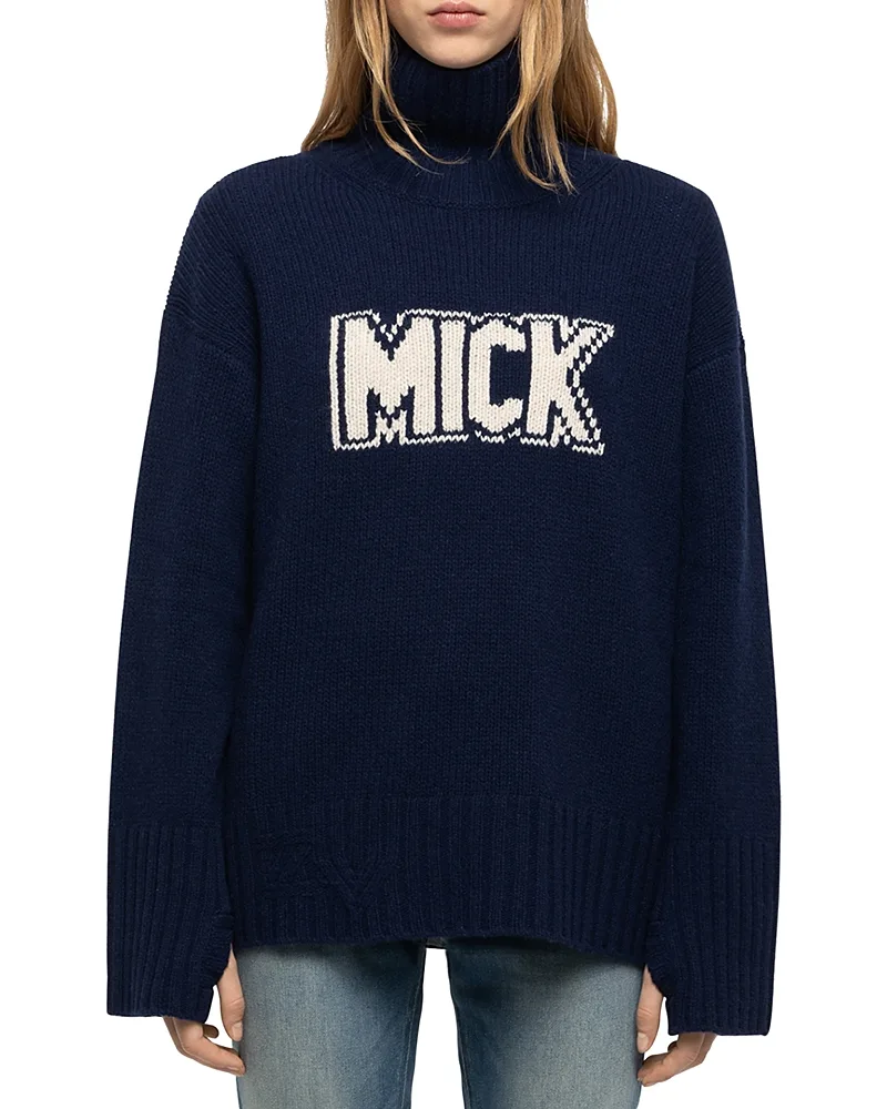 Solma Mick Wool Turtleneck Sweater by Zadig & Voltaire