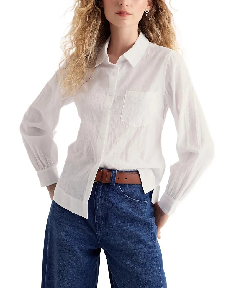 Seasalt Cornwall Isla Self-Check Shirt by Seasalt Cornwall