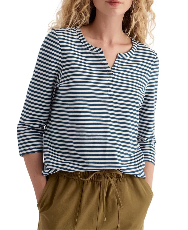 Seasalt Cornwall Carlyon Stripe Top by Seasalt Cornwall
