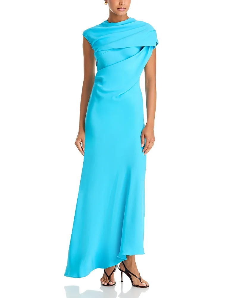 Tove Ara Ruched Asymmetric Dress by Tove
