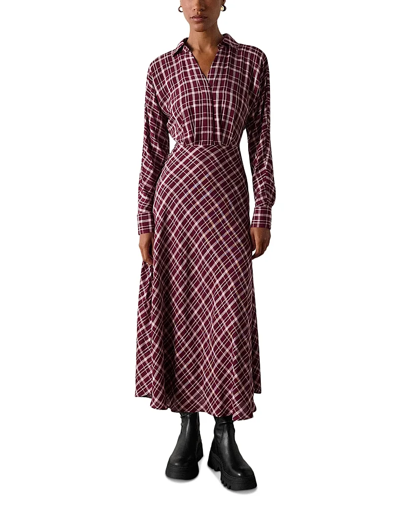 Whistles Collared Midi Dress by Whistles