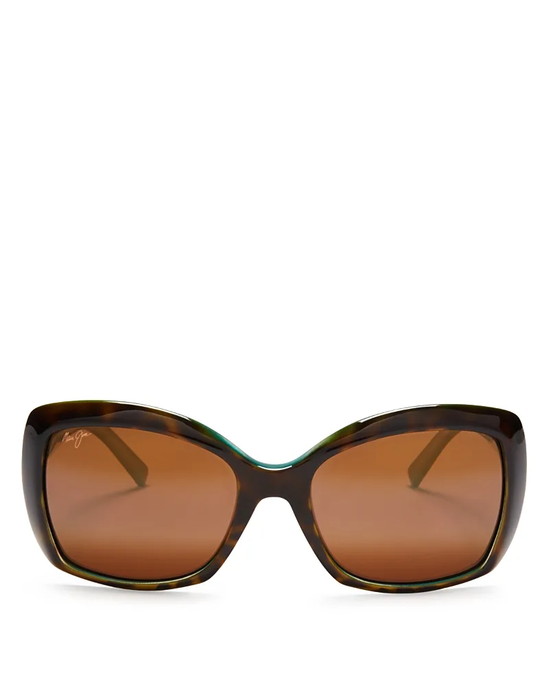 Orchid Polarized Square Sunglasses, 56mm by Maui Jim
