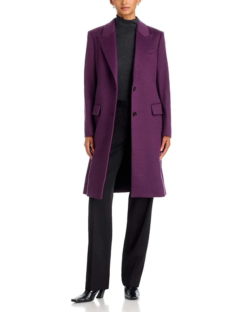 Classic Long Coat by Hugo Boss