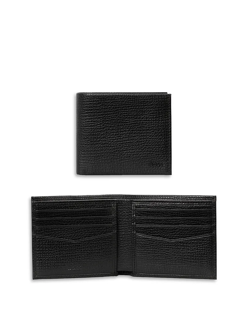 Derwil Leather Bifold Wallet by Boss