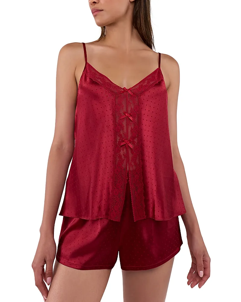 Tiana Jacquard Camisole & Shorts Pajama Set by Flora Nikrooz