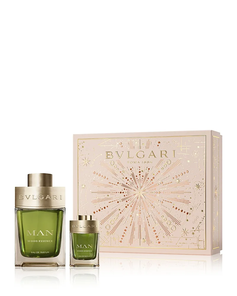 Man Wood Essence Eau De Parfum Gift Set by BVLGARI