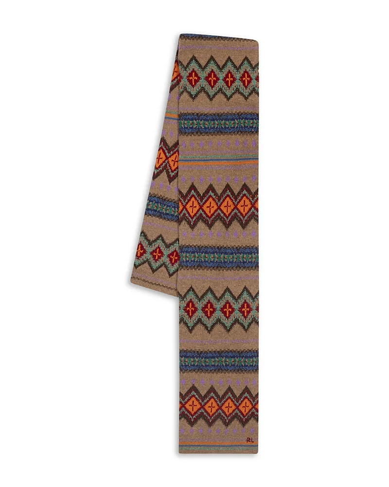 Textured Geo Scarf by Polo Ralph Lauren