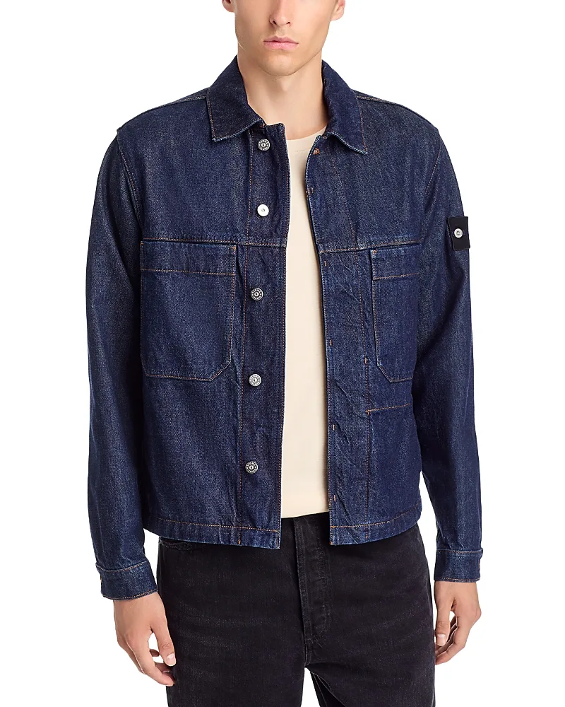 Capospalla Denim Jacket by Stone Island
