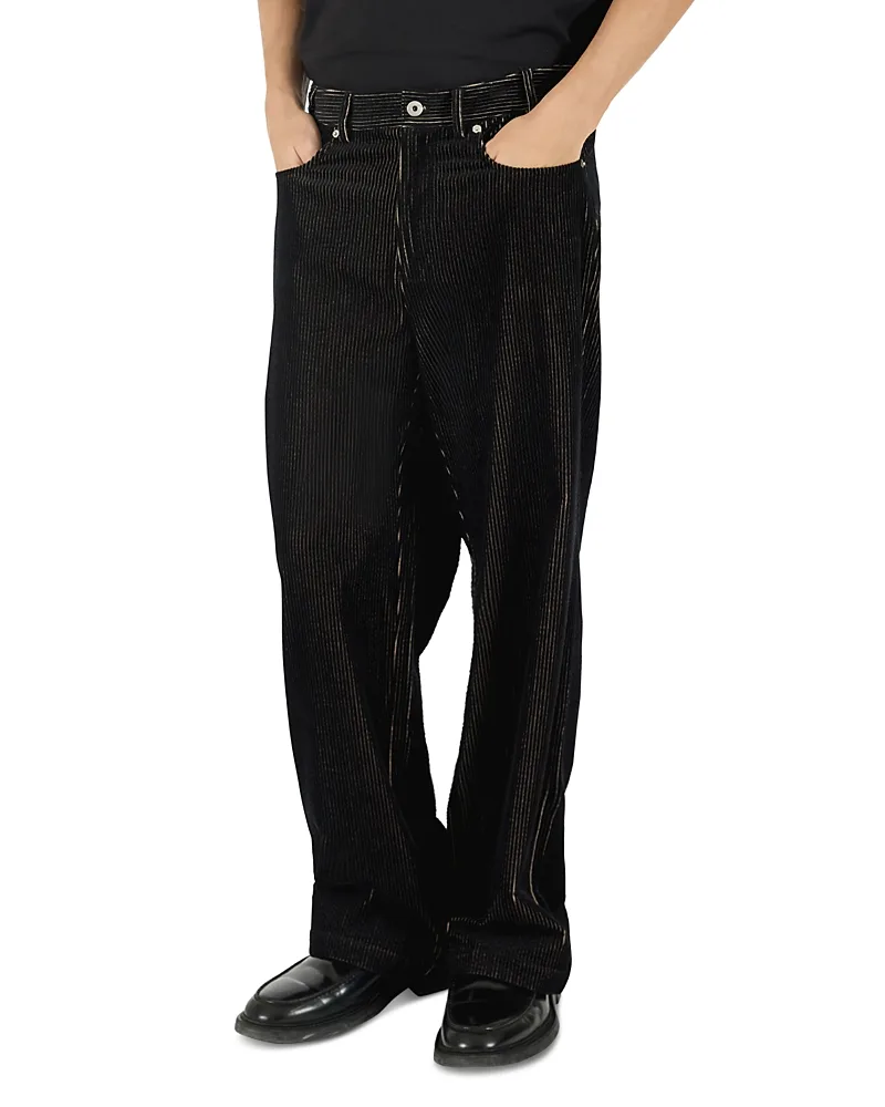 Five Pocket Cotton Corduroy Trousers