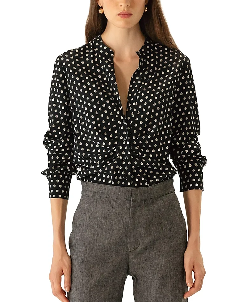 Blake Slim Draped Shirt by Callas Milano