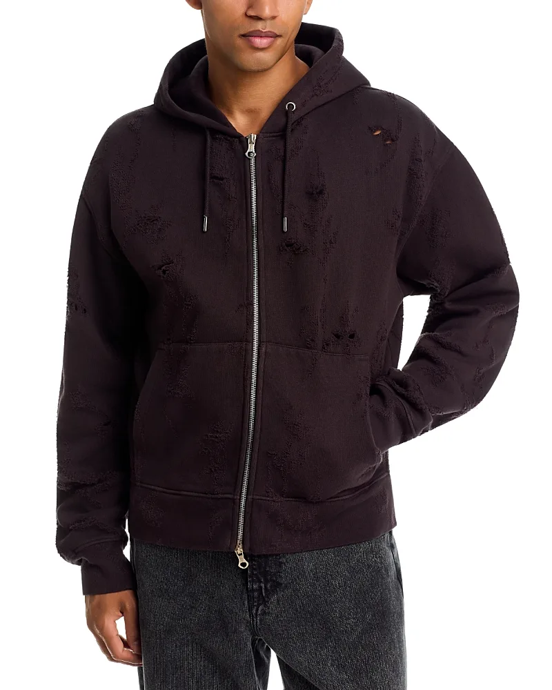 Rascal Drawstring Zip Hoodie by Our Legacy