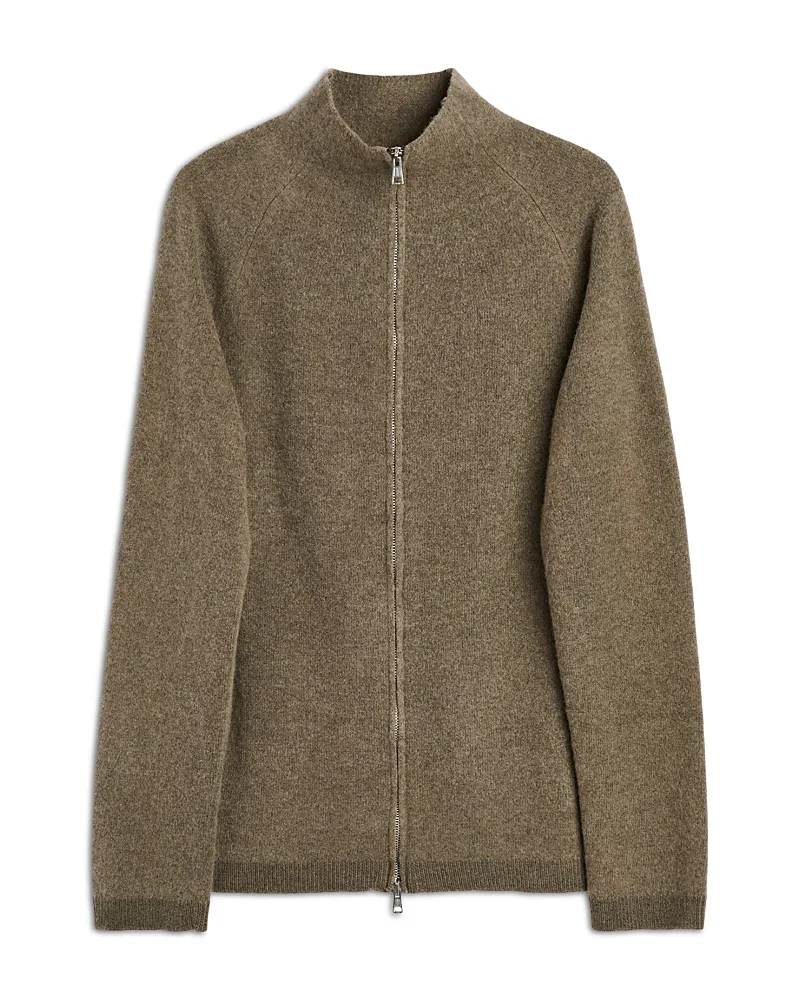 Line Zip Cardigan Sweater