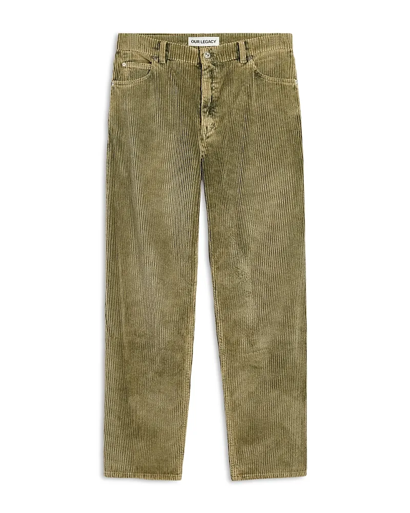 Vast Cut Estate Wash Corduroy Pants by Our Legacy