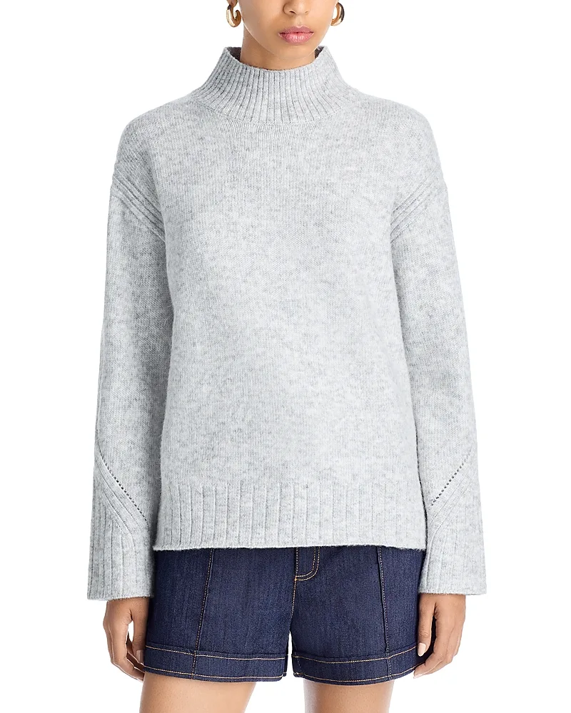 Long Sleeve Turtleneck Sweater by AQUA