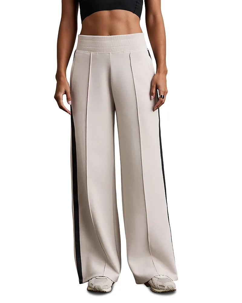 Dreamglow Track Stripe Wide Leg Pants by Rhone