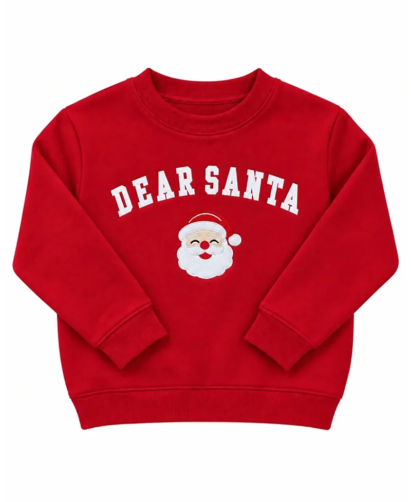 Dear Santa Crewneck Sweatshirt by Bits & Bows