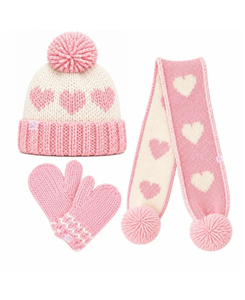 Hearts Cold Weather Gift Set by Bits & Bows