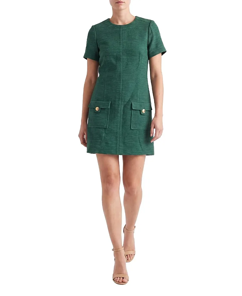 Madison Boucle Mini Dress by Cartolina