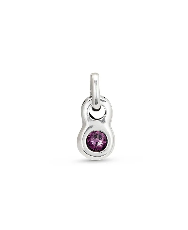 Charm with Pink Crystal by Unode50