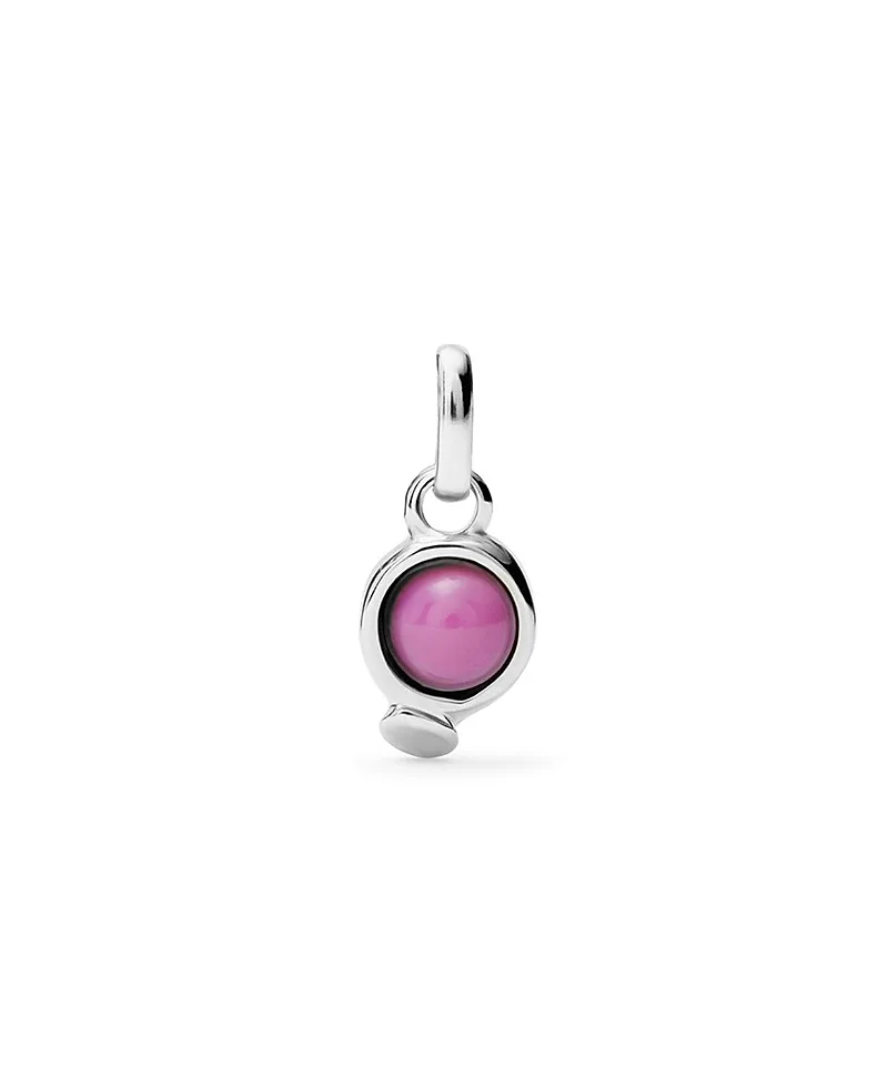 Charm with Pink Stone by Unode50