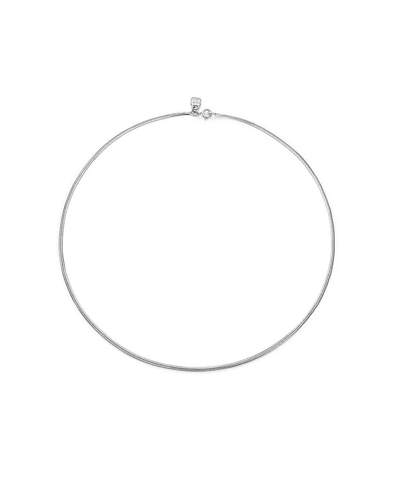 Sterling Silver Flat Chain by Unode50