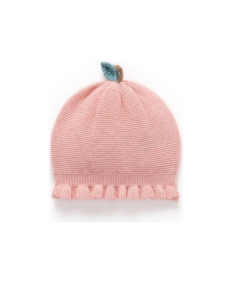 Flower Knitted Hat by Purebaby
