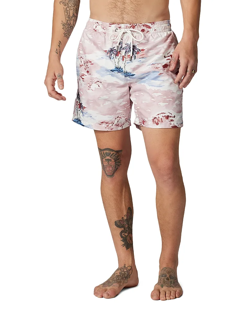 Chaucer Bay Swim Trunks, 7 by Rodd & Gunn
