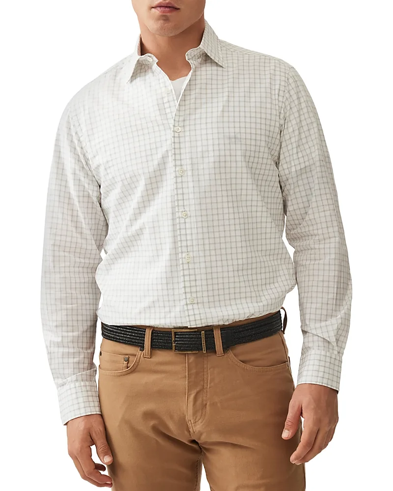 Three Streams Slim Fit Button Front Shirt by Rodd & Gunn