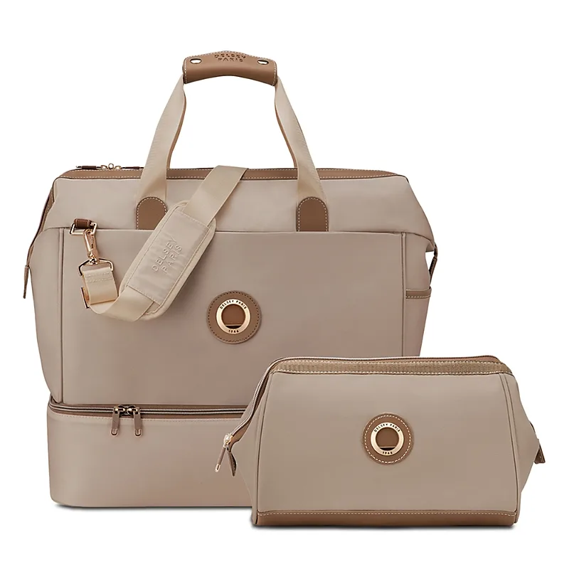 Flanerie Weekender and Toiletry Bag Set by Delsey Paris