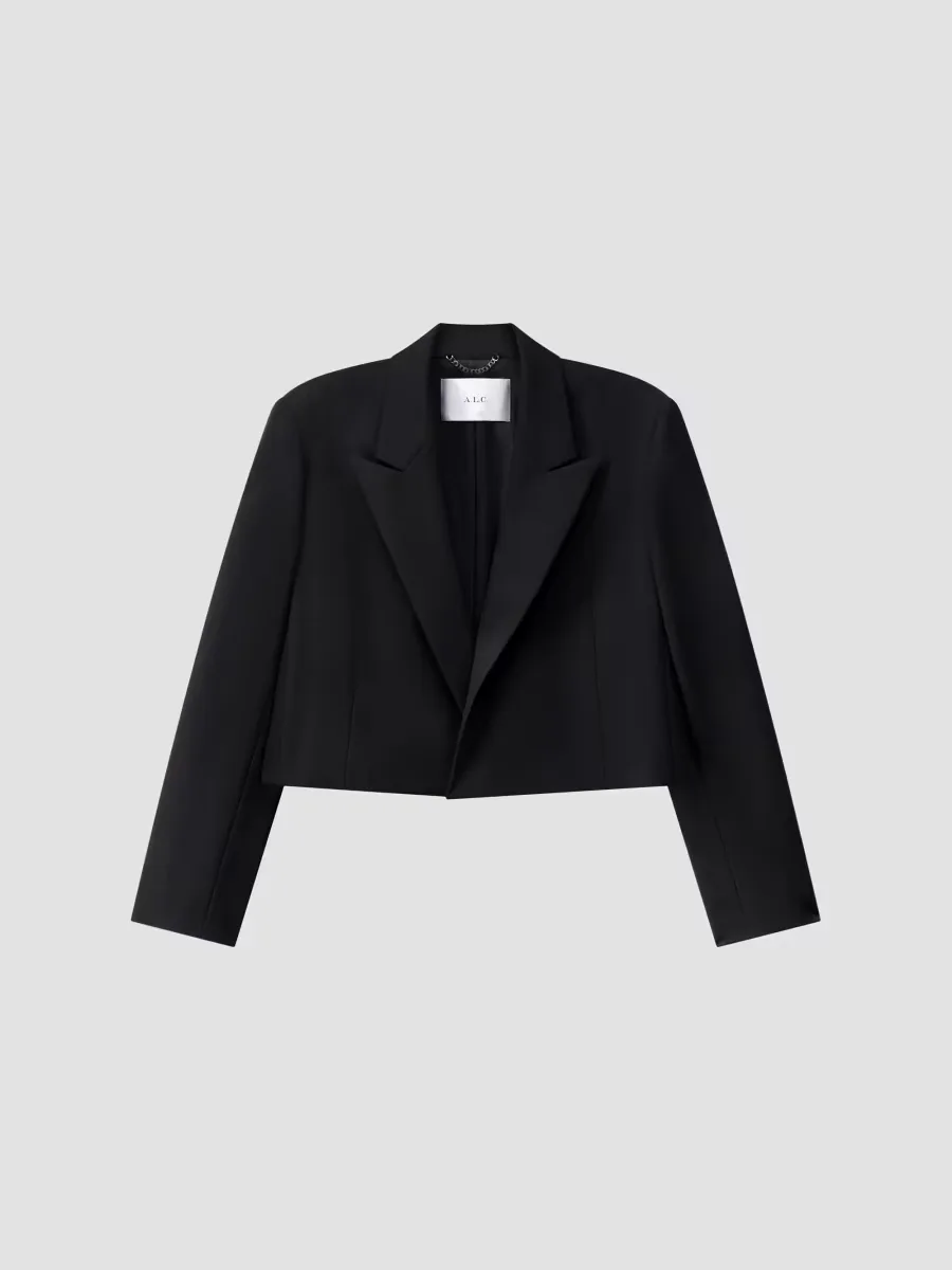 Cass Wool-Blend Crop Jacket by A.L.C.