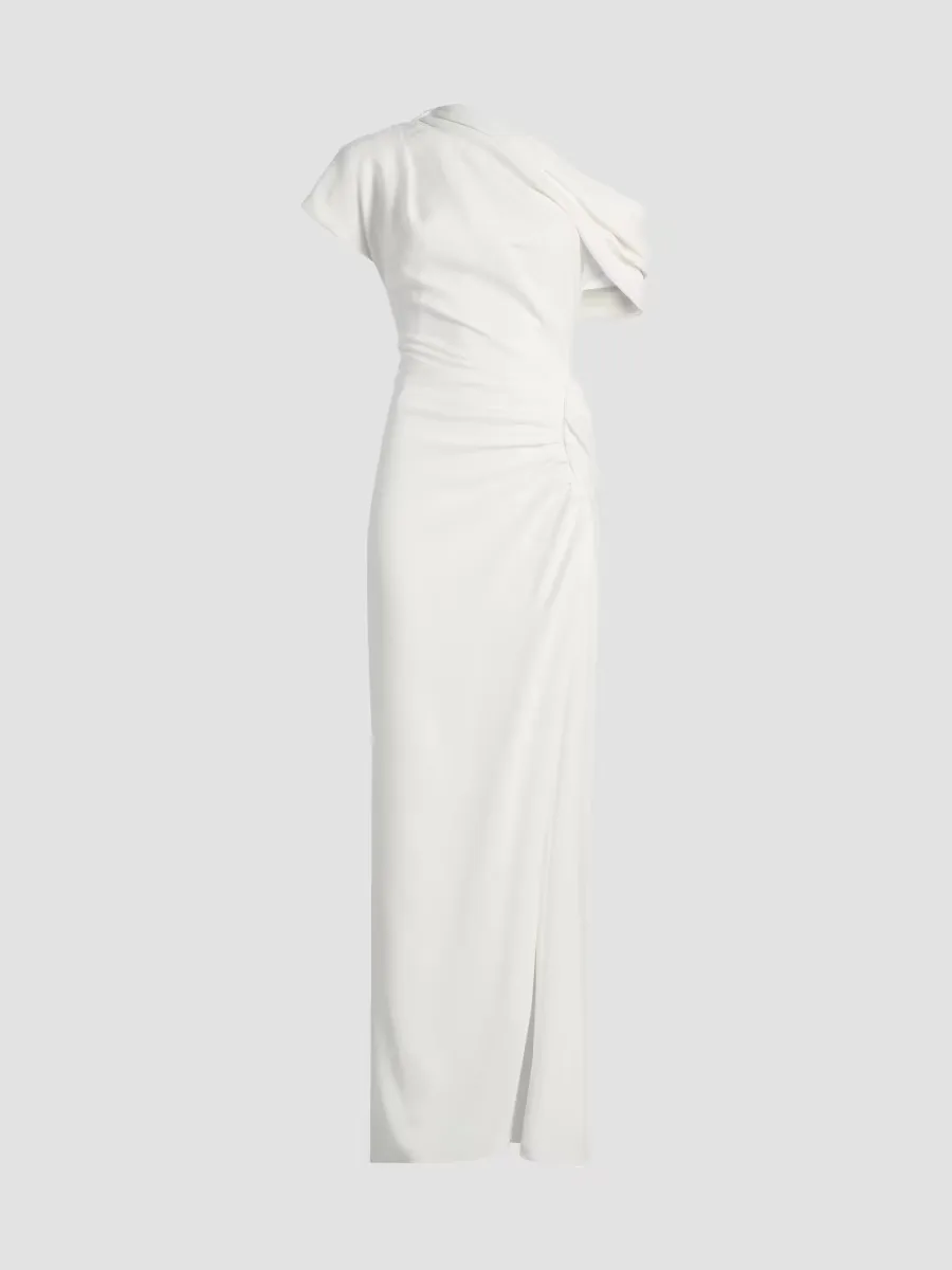 Kally Draped Column Gown by SIMKHAI