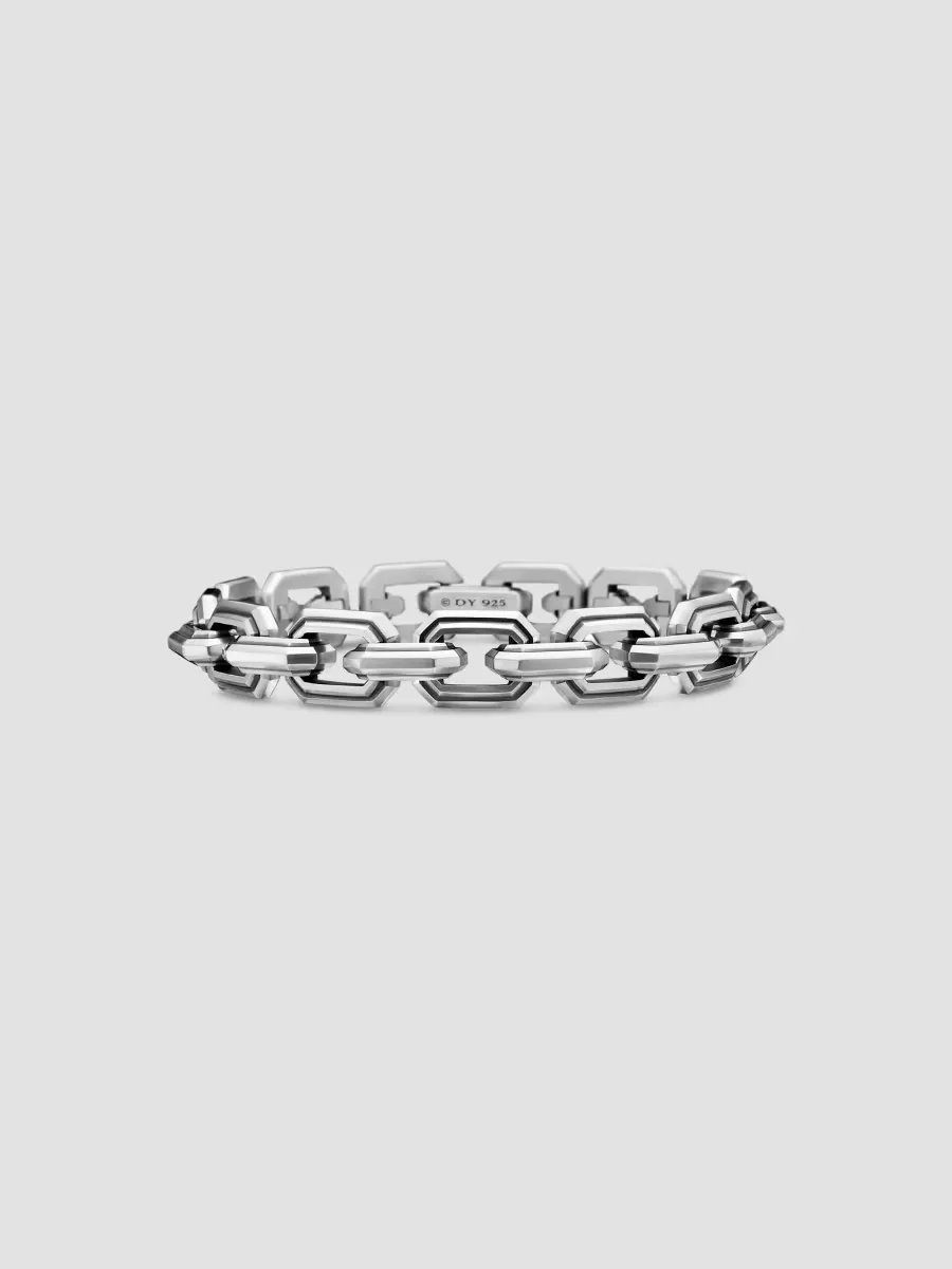 Deco Link Bracelet in Sterling Silver, 11mm by David Yurman