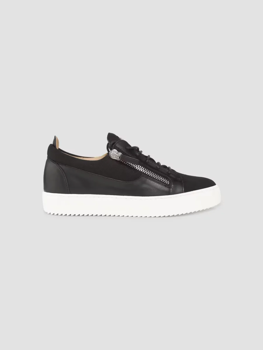 May London Leather Low-Top Sneakers by Giuseppe Zanotti